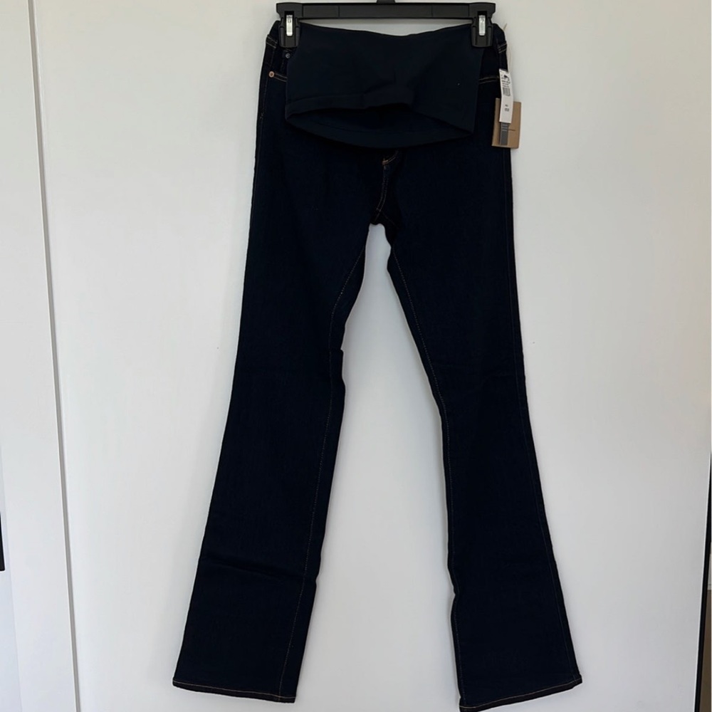 AG Dark wash boot cut Maternity jeans Size 31